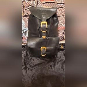 Versace Black Backpack